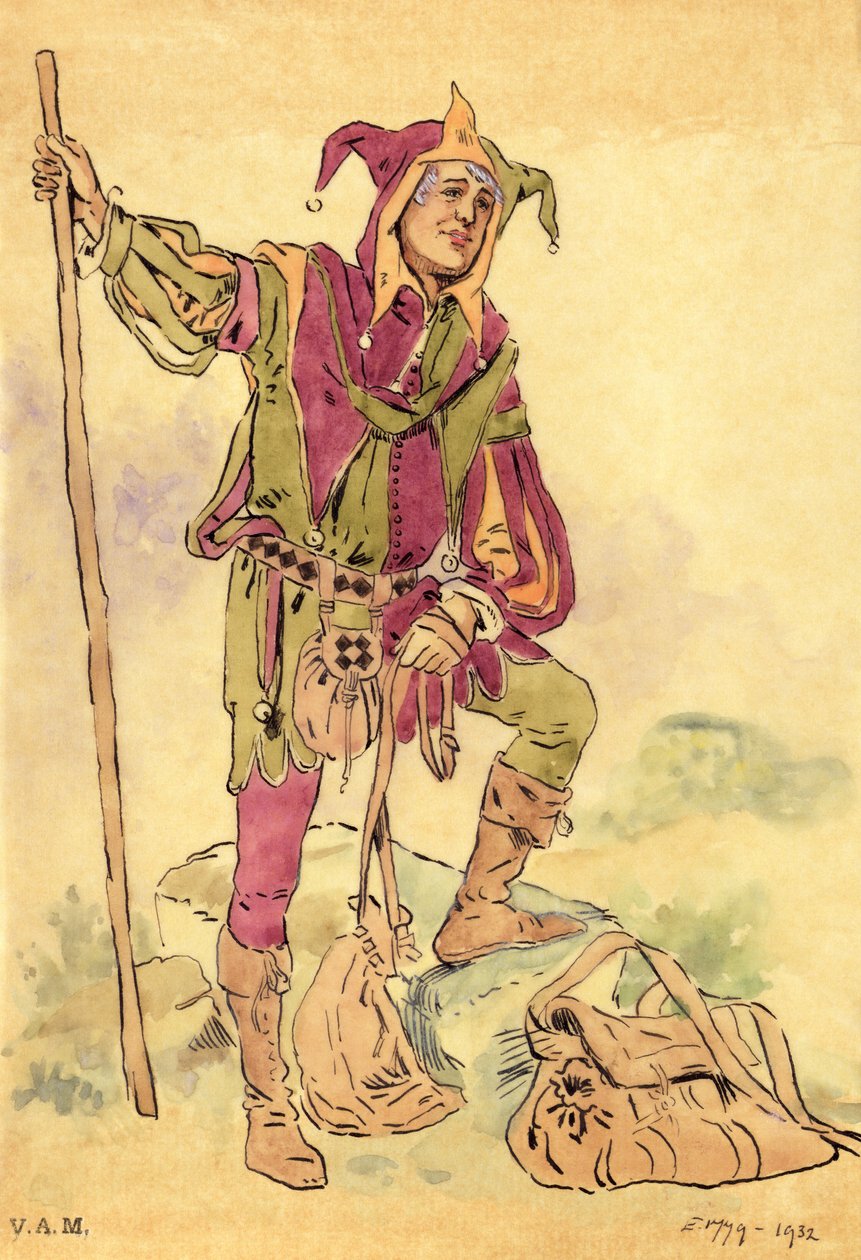 Medieval fool costume deals